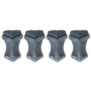 Set 4 picioare mini pentru soba