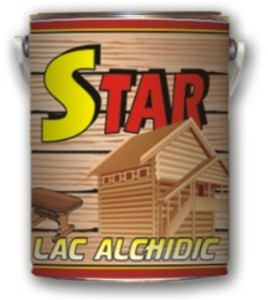 Lac alchidic pentru lemn - cutie 0,75 L