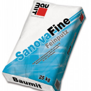 Baumit SanovaFine - Tencuiala fina pentru reparatii