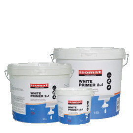 Isomat WHITE PRIMER 2 in 1 - amorsa alba pentru interior