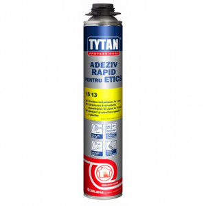 Tytan IS 13 - Adeziv Rapid tip Spuma pentru Polistiren Expandat, Extrudat si Vata Bazaltica 750 ml