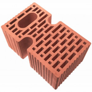 Caramida Termoeficienta T38 IZO - cu Izolatie de Vata Minerala Inclusa