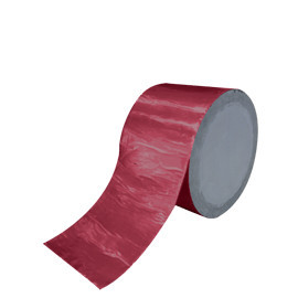 Isomat BITUMINOUS TAPE RED - banda autoadeziva, bituminoasa, laminata cu film rosu de aluminiu, 1.4 mm grosime