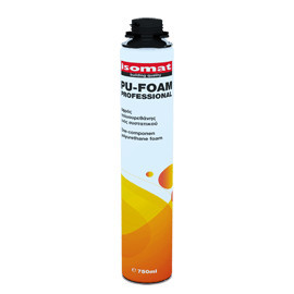 Isomat PU-FOAM PROFESSIONAL - spuma poliuretanica pentru ciment, lemn, piatra