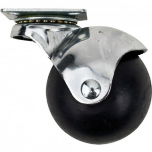 Roti mobila rotunde din metal, set 4