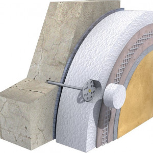Termosistem Fatada cu Polistiren Expandat Grafitat Austrotherm EPS 100 - 10 cm /mp