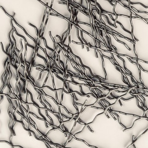 Fibre Metalice Ondulate pentru Armarea Dispersa a Betonului 1 x 50 mm - 20 kg