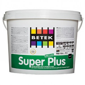 Betek Super Plus - Vopsea Superlavabila Mata de Interior