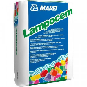 Lampocem - Liant cu Intarire Rapida pentru Fixare Metal, Plastic, Lemn in Beton sau Zidarie