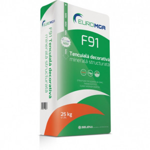 F91 Tencuială Decorativă Minerală Structurată - 25 kg