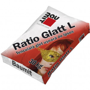 Baumit Ratio Glatt L - Tencuiala Mecanizata Glet de Ipsos