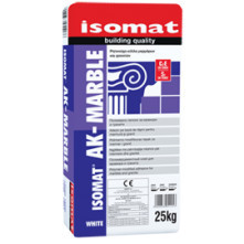 Isomat AK-MARBLE - adeziv cu rasini pentru marmura si granit, alb, 25 kg