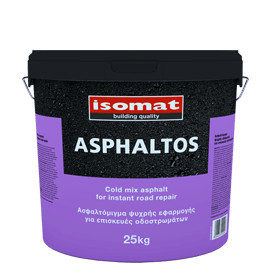 Isomat ASPHALTOS - solutie pentru repararea asfaltului, negru, 25 kg
