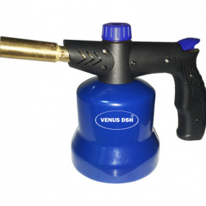 Lampa de lipit piezo, corp metalic, sistem "anti-flame"