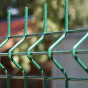 Panou Gard Bordurat 4 mm Vopsit Verde