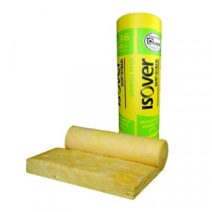 Vata de sticla ISOVER UNIROLL PLUS 5/10 - rola 12 mp