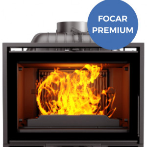 Focar semineu fonta F24 Decor Premium - 14 kW