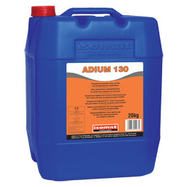 Isomat ADIUM-130 - aditiv lichid pe baza de policarboxilat pentru superfluidizarea betonului si lucrabilitate de 2 ore, maro deschis