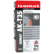 Isomat AK-T35 - adeziv armat cu fibre si masa de spaclu, pentru placi termoizolante