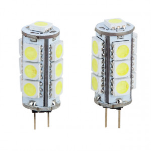 Set 2 becuri LED G2, 3W, 12V, 6400K