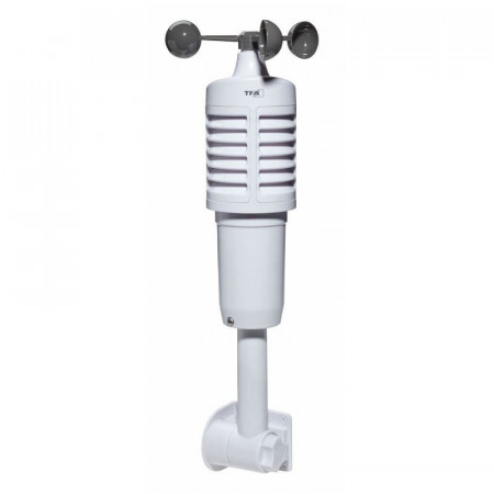 Statie meteo digitala Spring Breeze cu senzor extern wireless de temperatura, umiditate, viteza vant TFA 35.1140.01