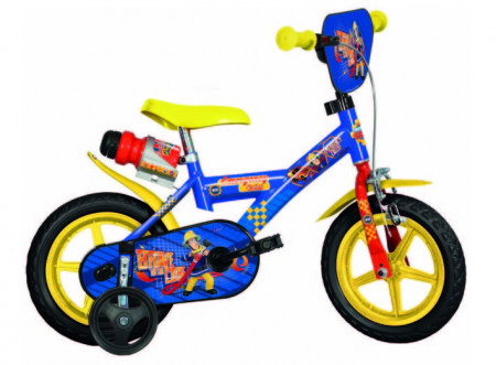 Bicicleta copii 12'' Pompierul Sam