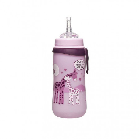 Cana Straw Cup Girl cu clip si pai de baut,nip 35068