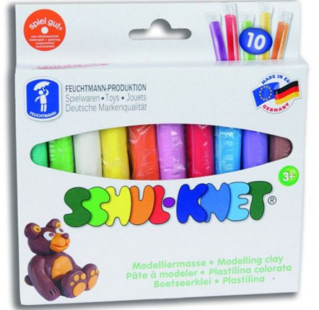 Plastilina non-toxica - 10 culori