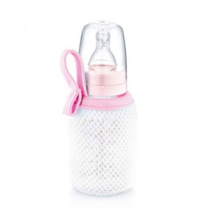 Husa pentru mini sticle BabyJem (Culoare: Roz)