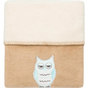 Paturica bebelusi Bumbac cu Broderie 100x150 Womar Zaffiro AN-BB-02