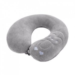 Pernuta suport pentru gat BabyJem Head and Neck (Culoare: Gri)