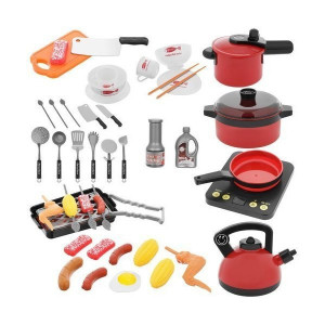 Set 44 accesorii bucatarie copii Iso Trade MY17453