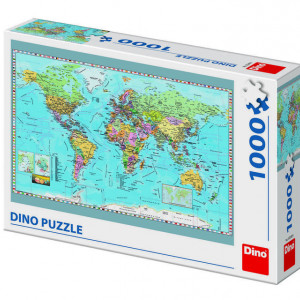Puzzle - Harta politica a lumii (1000 piese)