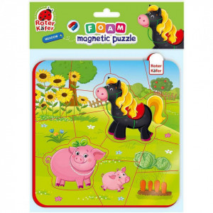 Puzzle magnetic Ferma Calut si Purcelusi Roter Kafer RK5010-08