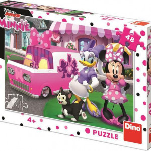 Puzzle - Minnie si Daisy (48 piese)
