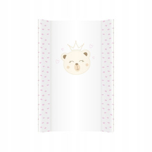 Saltea de infasat bebe cu intaritura 70x47,5 Teddy Bear Princess 251