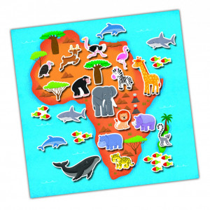 Cartea mea cu stickere - Harta