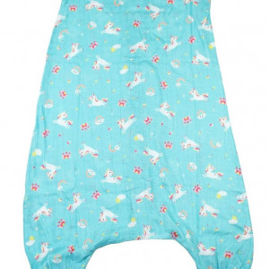 Sac de dormit cu picioruse Bamboo Unicorn 5-6 ani 0.5 Tog