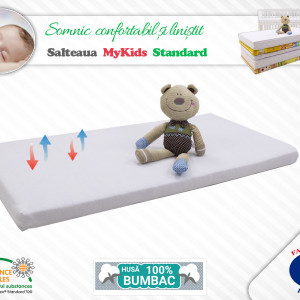 Saltea Fibra Cocos MyKids Standard II 120x60x11 (cm)