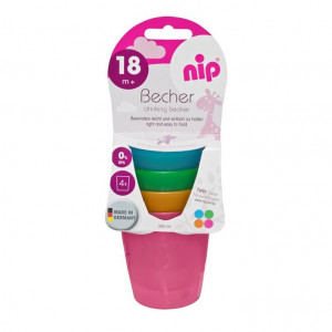 Set 4 pahare de baut 12+ Nip 37061