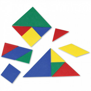 Tangram in 4 culori