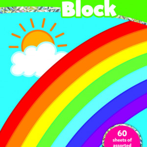 Bloc de desen cu planse colorate