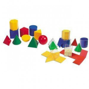 Forme geometrice pliante - 16 piese