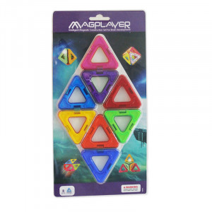 Joc de constructie magnetic - 8 piese