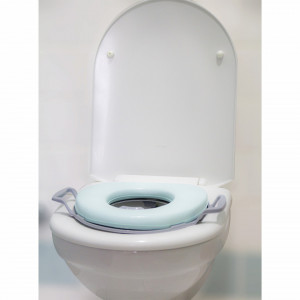 Reductor moale uni pentru toaleta BabyJem (Culoare: Verde)
