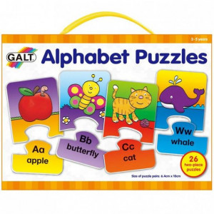 Set 26 de puzzle-uri Alfabet (2 piese)