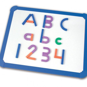 Set constructie magnetic - Litere si cifre