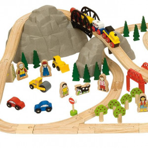 Circuit feroviar (112 piese)