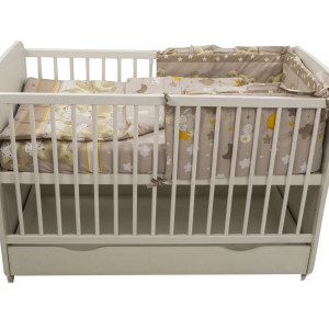 Lenjerie MyKids Teddy Hug Maro M2 4 Piese 140x70