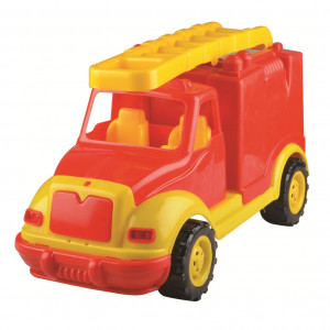 Masina pompieri 43 cm, in cutie Ucar Toys UC108